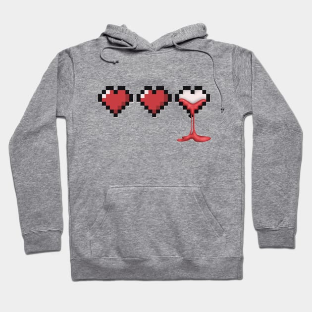 LEAKY HEART Hoodie by SmashAdams